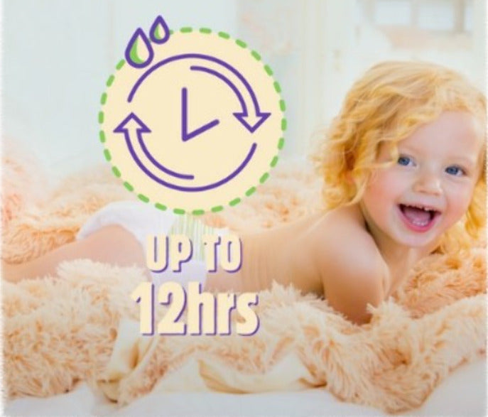 25-Pack Cuties Complete Care Baby Diapers, Size 7 (41+ lbs)