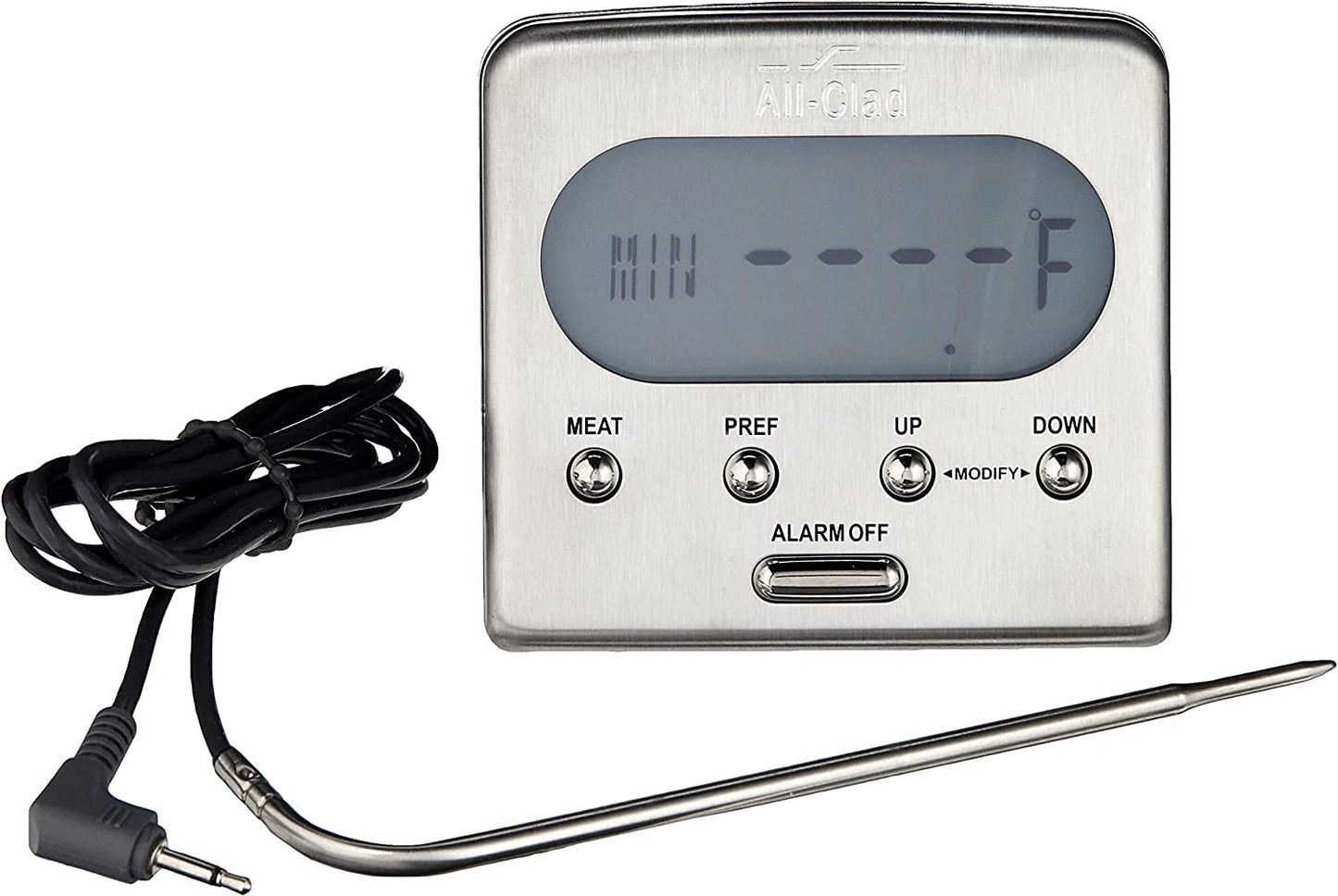 Allclad Lcd Adult Battery Powered Oven Probe Thermometer thermometer