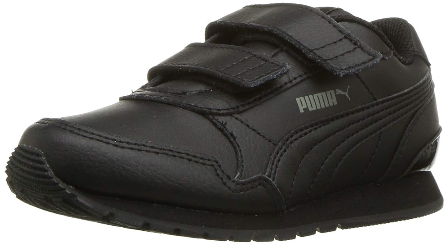 PUMA Unisex-Child St Runner Hook and Loop Sneaker