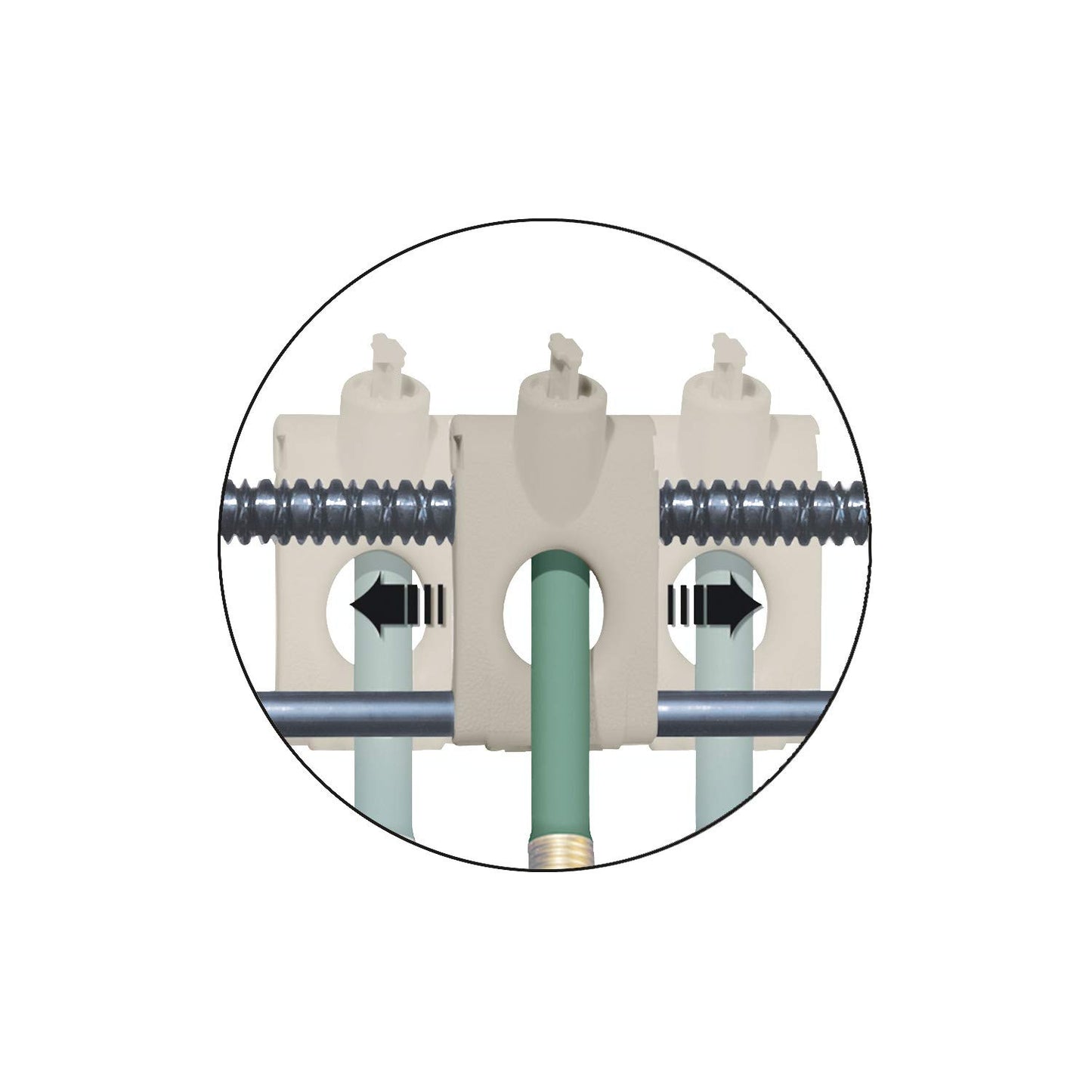 Suncast SMT200B Hose Hideaway with Smart Trak Hose Guide