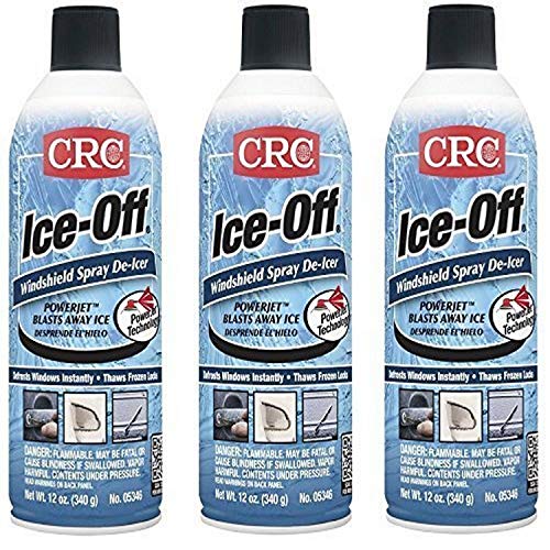 CRC 05346 Ice-Off Windshield Spray De-Icer - 12 Wt Oz.