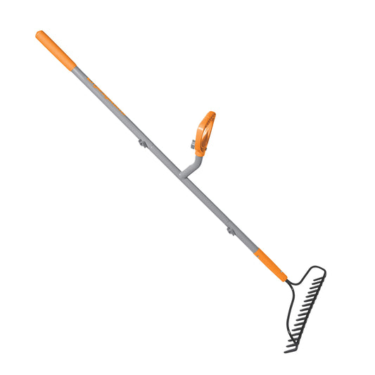 ErgieShovel ERG-BWRK16 Strain Reducing Steel Impact Resistant Bow Rake