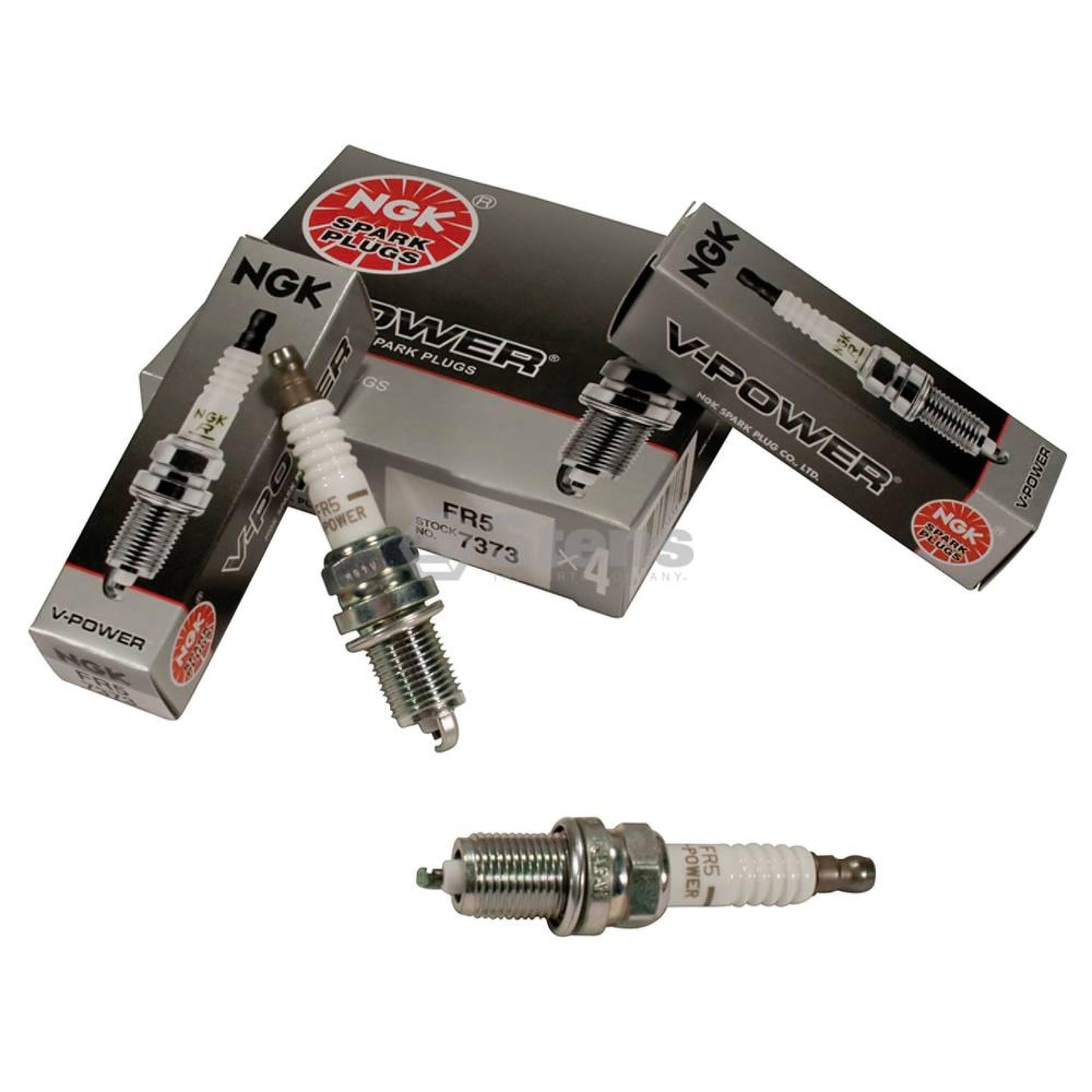 NGK - 130-839 (7373) FR5 V-Power Spark Plug, Pack of 1