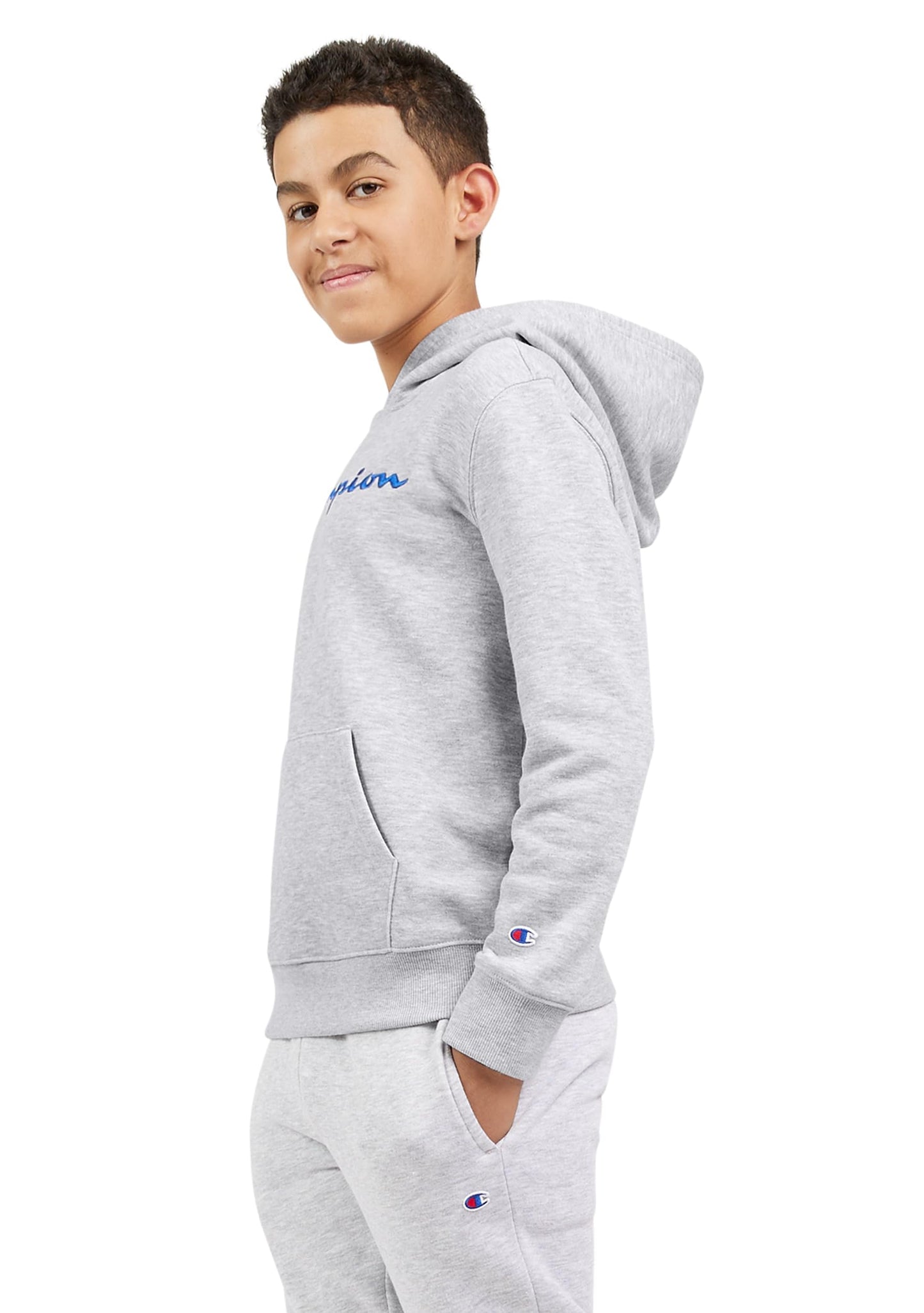 Champion Boys Hoodie for Kids Sweatshirt Fleece Youth Pullover With Hood