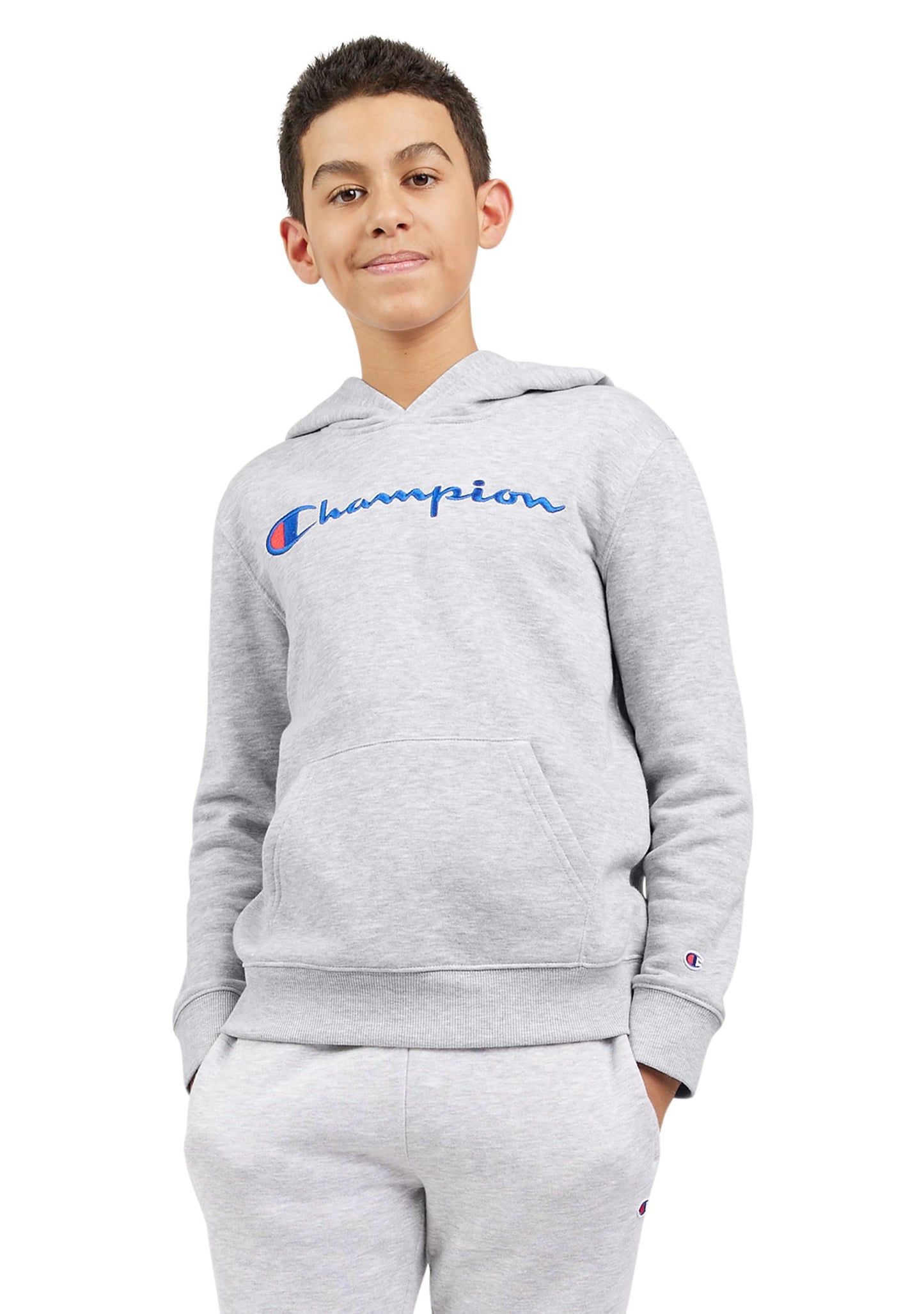 Champion Boys Hoodie for Kids Sweatshirt Fleece Youth Pullover With Hood