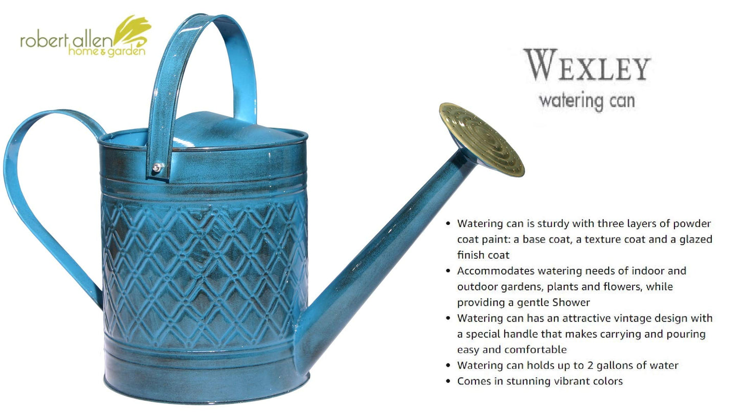 Robert Allen Wexley Metal Watering Can