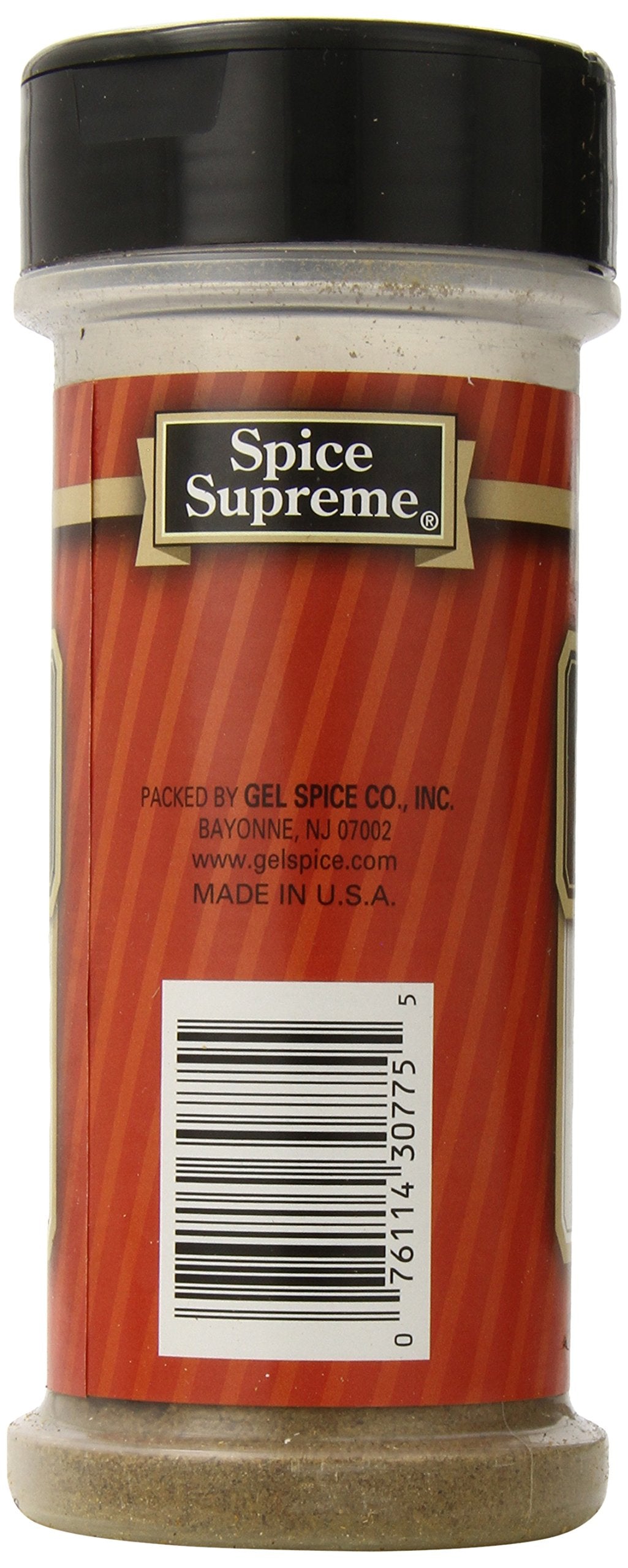 Spice Supreme Cumin Seed, Ground, 3-Ounce (Pack of 12)