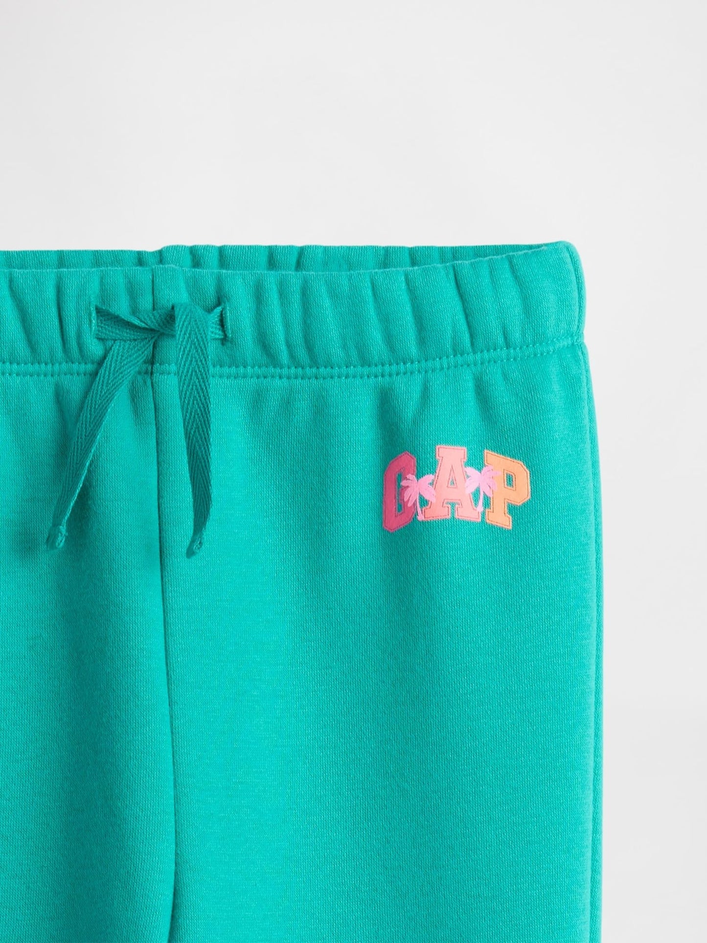 GAP Baby Girls' Logo Pull-on Jogger Sweatpants
