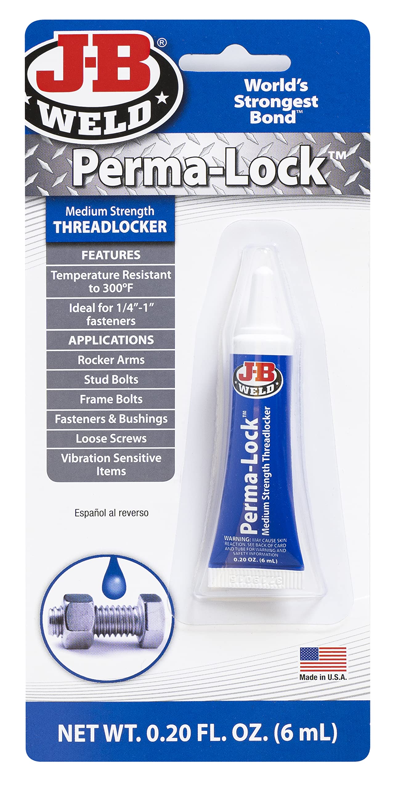 J-B Weld Perma-Lock Threadlocker