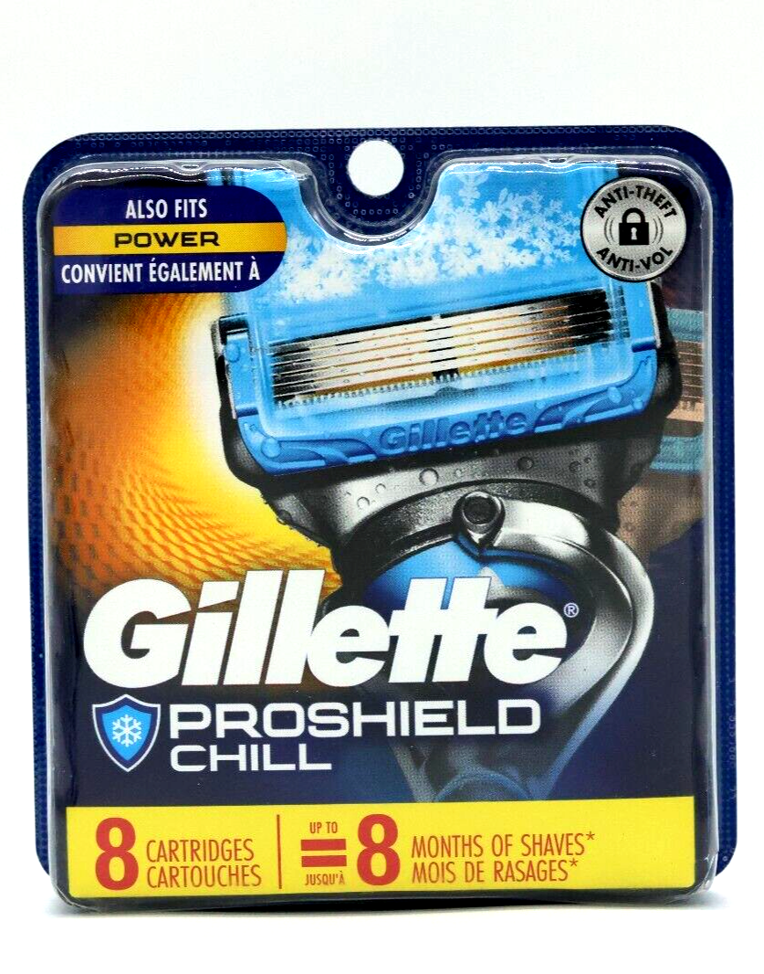 Gillette ProGlide Chill Men's Razor Blade Refills - 8ct