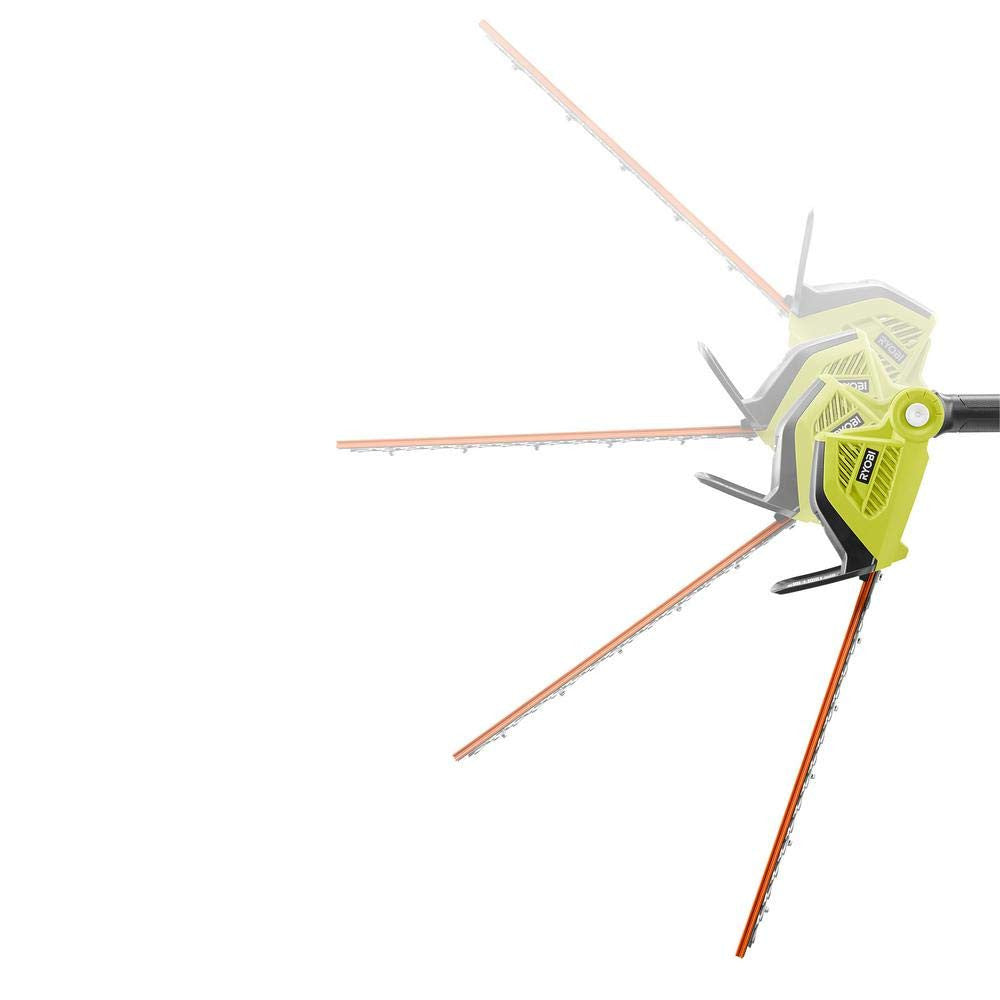 RYOBI RY40603BTL 18" 40-Volt Lithium-Ion Cordless Pole Hedge Trimmer (Tool-Only)