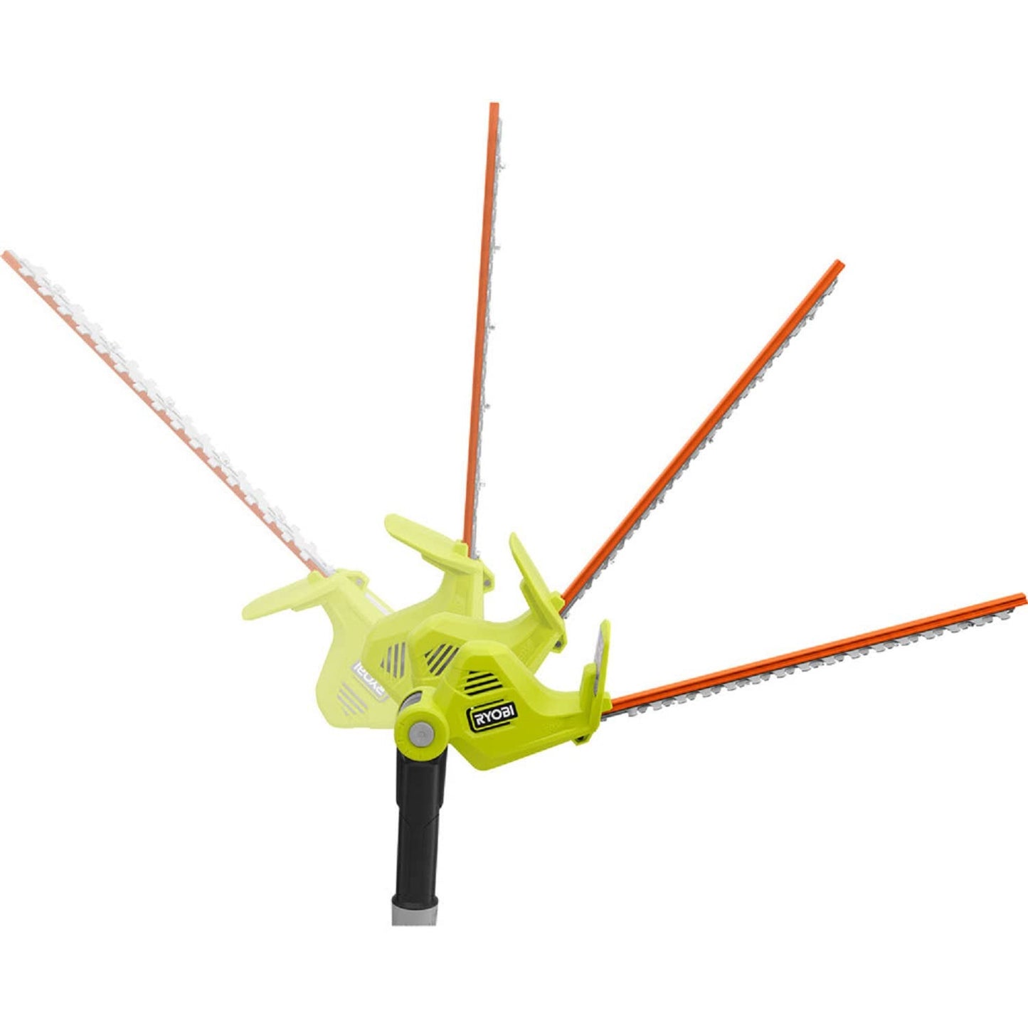 RYOBI ONE+ 18V 18in. Cordless Battery Pole Hedge Trimmer (Tool Only),GREEN