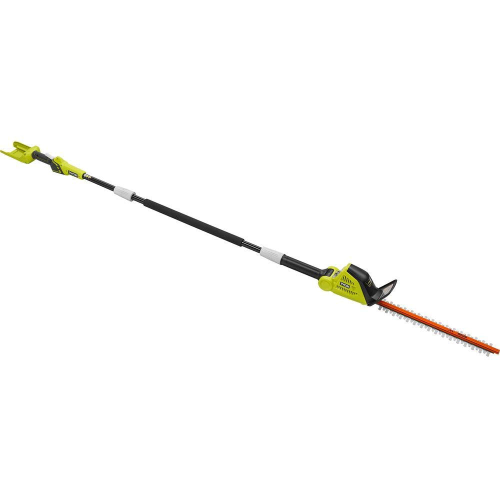 RYOBI RY40603BTL 18" 40-Volt Lithium-Ion Cordless Pole Hedge Trimmer (Tool-Only)
