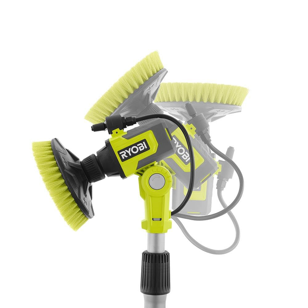 RYOBI ONE+ 18V Cordless Soap Dispensing Scrubber (Tool Only), GREEN, PCL1701B