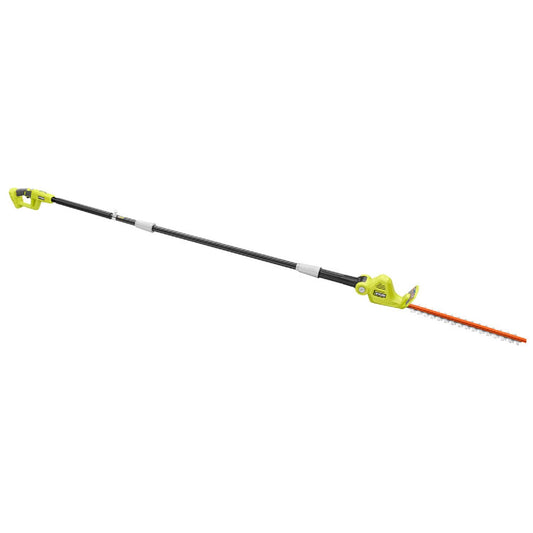 RYOBI ONE+ 18V 18in. Cordless Battery Pole Hedge Trimmer (Tool Only),GREEN