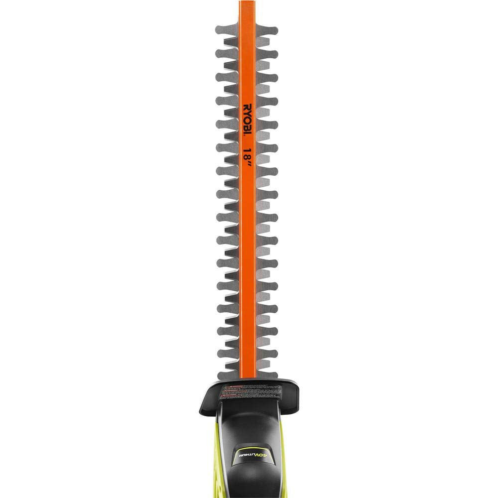 RYOBI RY40603BTL 18" 40-Volt Lithium-Ion Cordless Pole Hedge Trimmer (Tool-Only)