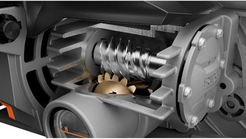 RIDGID THRUCOOL 15 Amp 7-1/4 in. Worm Drive Circular Saw, Orange, R32104