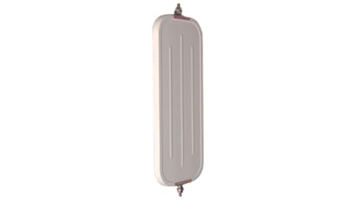 Trucklite 97806 WEST COAST MIRROR RIB BACK WHITE