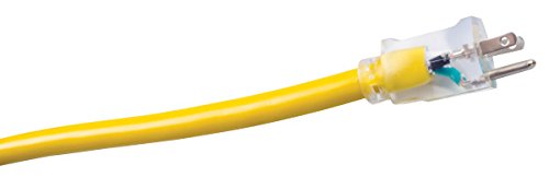 Coleman Cable 01287 16/3 Insulated Outdoor Extension Cord with Lighted End