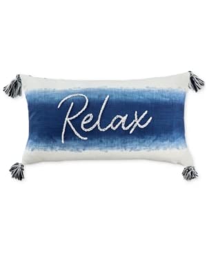 Lacourte Relax 14" x 24" Decorative Pillow - Navy