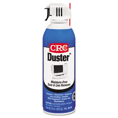 125-05185 - Moisture-Free Dust and Lint Remover - Duster Moisture-Free Dust and Lint Remover, CRC - Case of 12 (1.33333.oz)