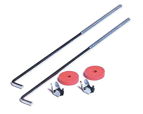 Grote Hold Down Set L Bolt, 10", PK2