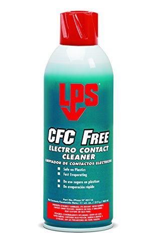 LPS - 3116 CFC Free Electro Contact Cleaner, 11 oz Aerosol (Pack of 12)