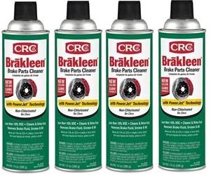 CRC Brakleen 05050 Brake Parts Cleaner 14 Ounce Aerosol Can (Pack of 4)
