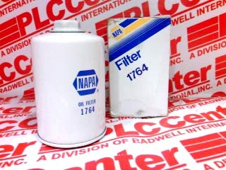 Napa FILTERS 1764 MICRON 21, 3 INCH OUTER DIAMETER, SPIN-ON, OIL FILTER, 7-9 GPM