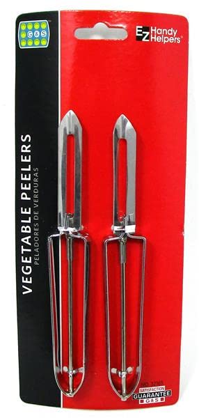 Set Of 2, Kitchen vegetable peeler-Stainless steel rotary peeler, For Vegetable & Fruit, - Dishwasher Safe -