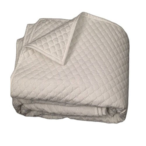 Charter Club Damask Dot Quilted Standard Pillow Sham White