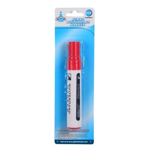 JUMBO WHITE BOARD MARKER- RED