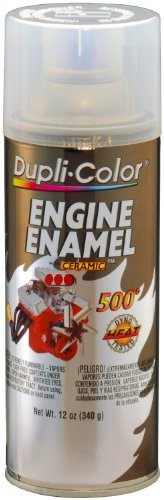 Dupli-Color DE1636 Ceramic Clear Engine Paint - 12 oz. Color: Clear, Model: DE1636, Car & Vehicle Accessories / Parts
