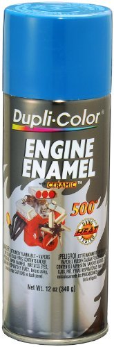 Dupli-Color DE1631 Ceramic Chrysler Corp. Blue Engine Paint - 12 oz. Color: Chrysler Corp. Blue, Model: DE1631, Car & Vehicle Accessories / Parts