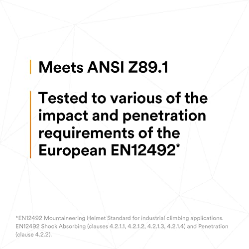 3M SecureFit Safety Helmet - Climbing Style Inspired Safety Helmet with 6 Point Suspension System