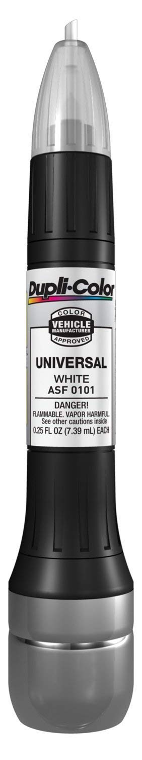 Dupli-Color ASF0101 Universal White Scratch Fix All-in-1 Touch-Up Paint - 0.5 oz. (ASF0101)