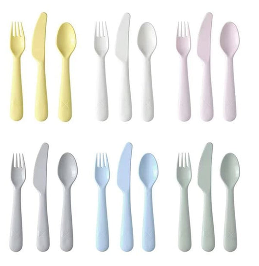 IKEA KALAS 18-Piece Cutlery Set, Mixed Colours
