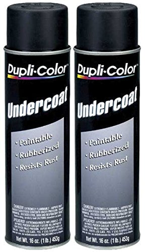 Dupli-Color UC101 Paintable Rubberized Undercoat (16 oz) - 2 Pack