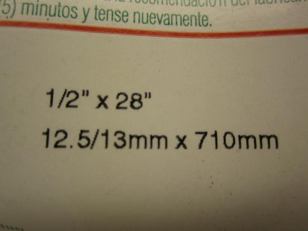 Napa 4L280W Heavy Duty FHP Belt