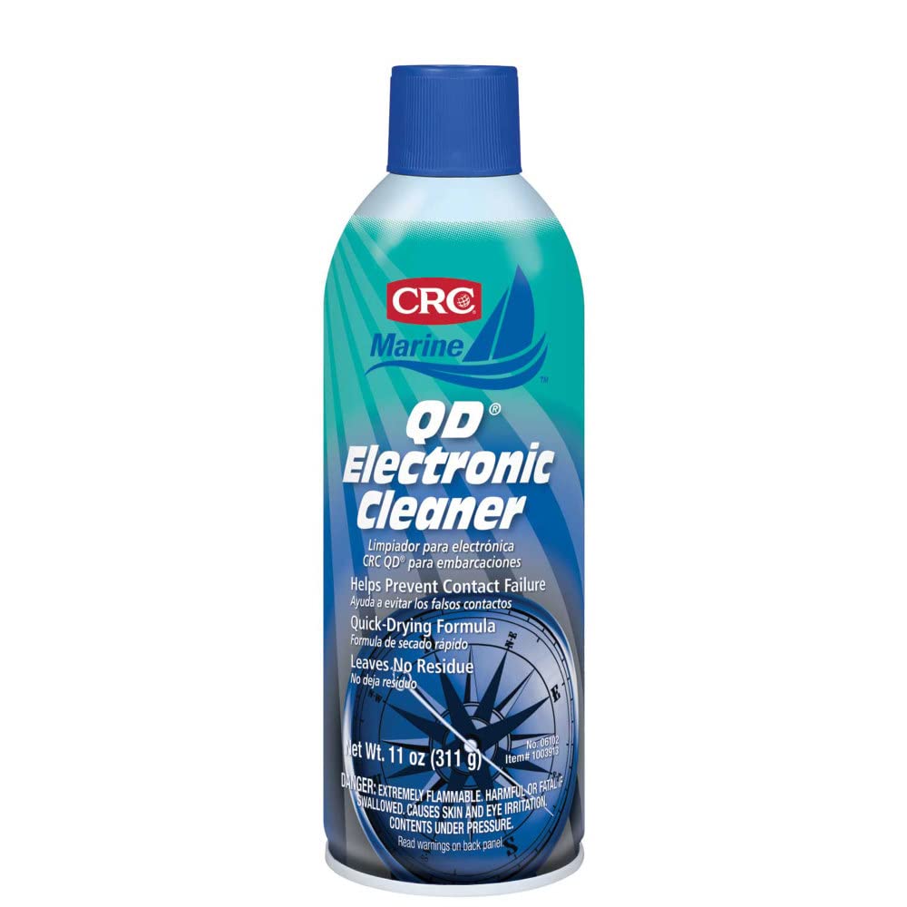 CRC Marine 06102 Marine QD Electronic Cleaner 11 oz. Spray Can