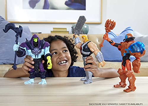 He-Man And The Masters Of The Universe Skeletor Large Figure With Accessory Inspired By MOTU Netflix Animated Series, 8.5-In Collectible Toy For Kids Ages 4 Years & Older