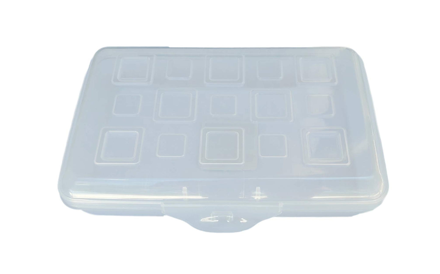 Sterilite Pencil Box with Splash Tint Lid (Clear)