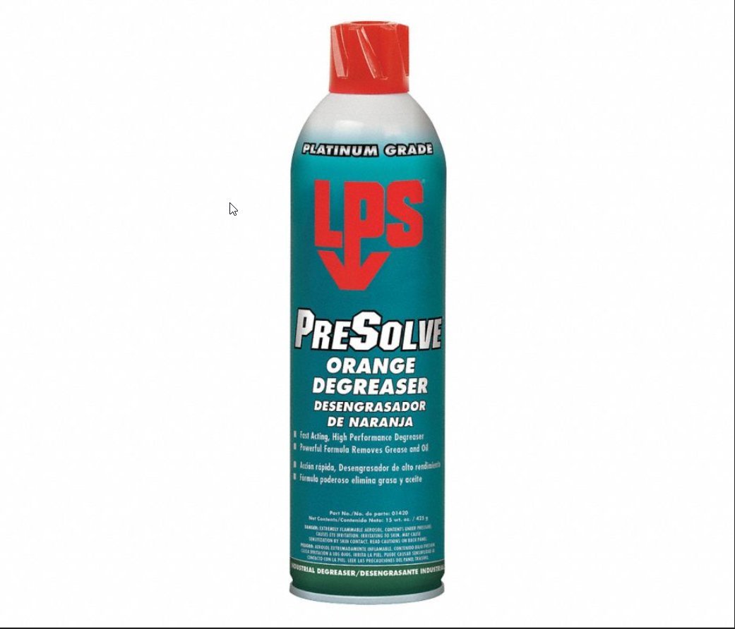 LPS 01420 PreSolve Orange Degreaser 15 oz,