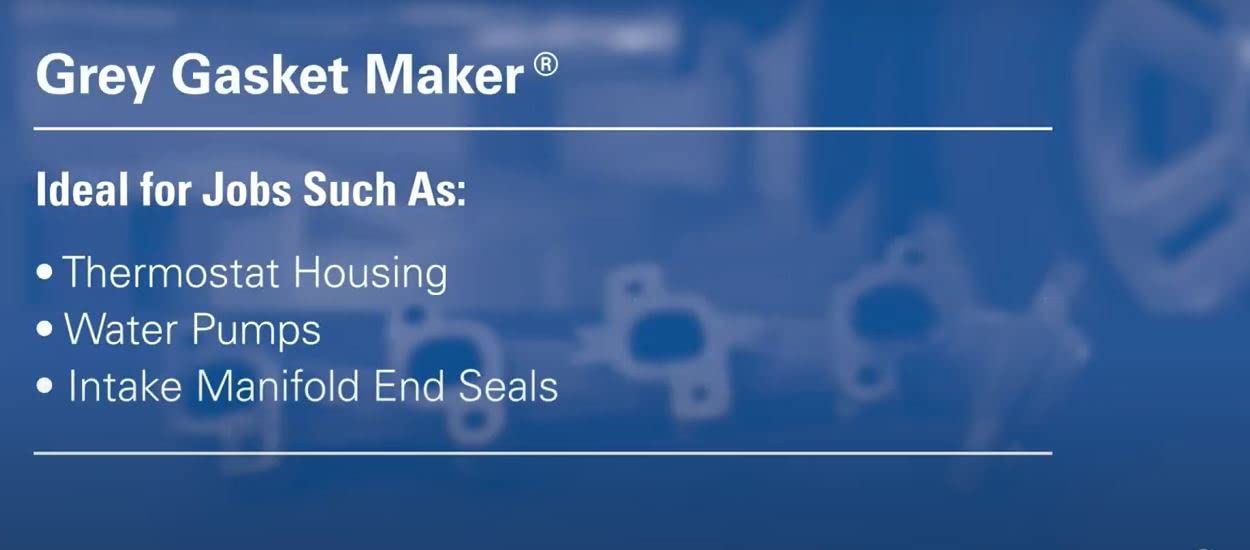 Permatex 34311 The Right Stuff 1 Minute Grey Gasket Maker, 5 oz