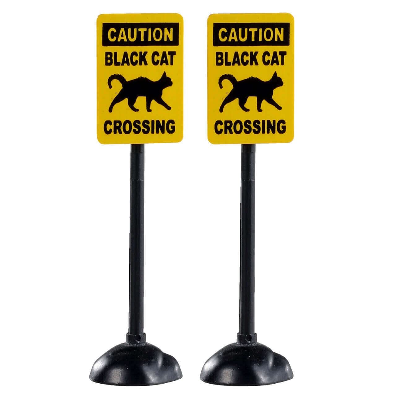 Lemax Spooky Town Village Collection Scary Road Signs, Set of 2# 04712
