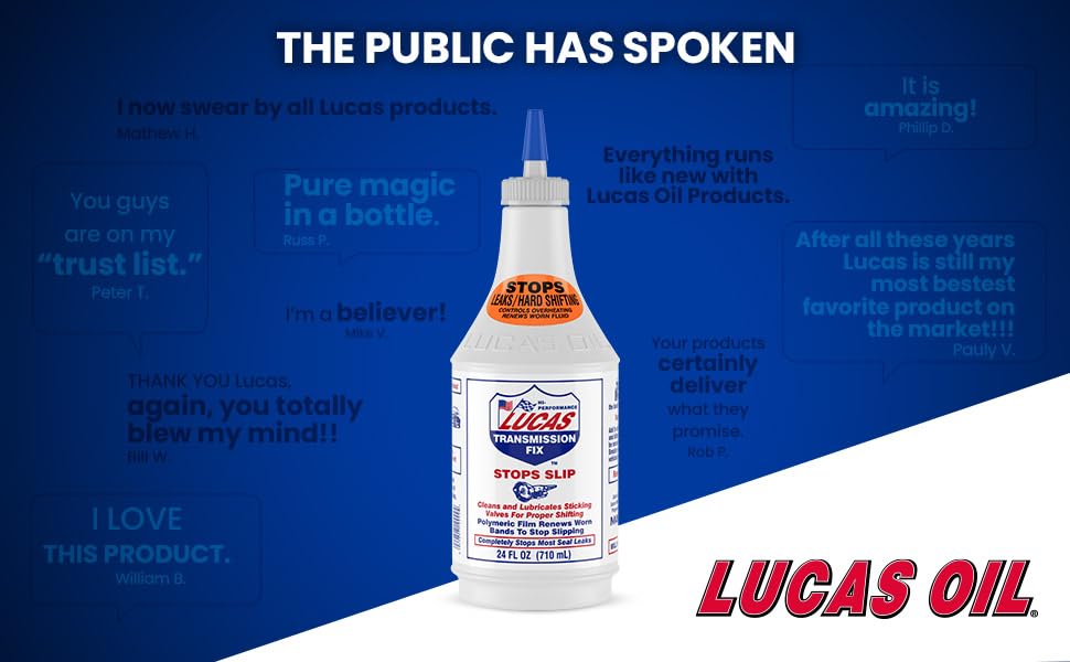 Lucas Oil 10009 Transmission Fix - 24 Ounce