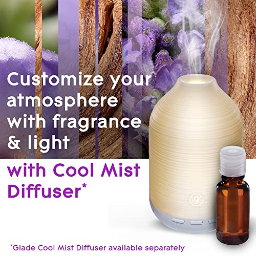 Glade Aromatherapy Diffuser & Essential Oil, Air Freshener for Home, Choose Calm Scent with Notes of Lavender & Sandalwood