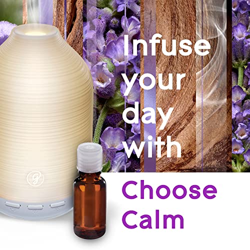 Glade Aromatherapy Diffuser & Essential Oil, Air Freshener for Home, Choose Calm Scent with Notes of Lavender & Sandalwood