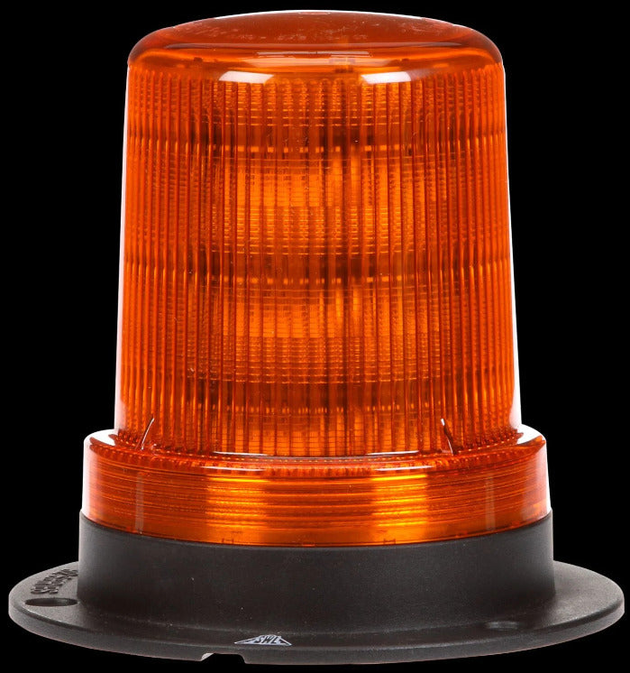 Truck Lite 92565Y Beacon Light Led, Medium Profile Beacon, Yellow Lens,