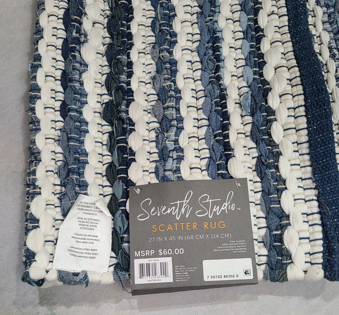 Seventh Studio 27in x 45in Scatter Rug